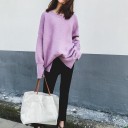 Oversized sweater til kvinder G386 3