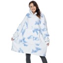 Oversized sweatshirttæppe med ærmer P3996 1