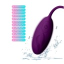 Ovul de spermă vibrant cu coadă, 12 moduri de vibrație, urechi de stimulare, încărcare USB, 7,5 cm, ambalaj discret 3