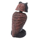 Owl Bird Repeller 26.5 x 13 cm Realistic Plastic Owl for Garden Protection Against Birds 2
