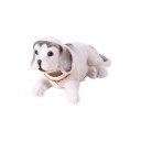 Ozdoba pe auto Cap de câine tremurător Câine jucărie care dă din cap Figurina decorativă 1
