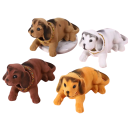 Ozdoba pe auto Cap de câine tremurător Câine jucărie care dă din cap Figurina decorativă 3