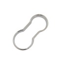 Ozdobný rám para suporte de bebidas de carro para Opel Mokka 2