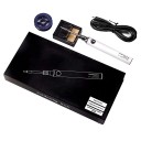 Pá de soldar USB com temperatura ajustável 330–450 °C Caneta de solda digital mini com função de suspensão Conjunto com cabo, suporte e esponja 4