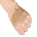 Pack of 100 Brown Medical Plasters 22 x 72 mm Sterile Wound Plasters Breathable Hypoallergenic First Aid Plasters 4