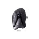 Paddle da allenamento per nuoto 19 x 13,3 cm Pinne manuali con cinghie regolabili Paddle da nuoto per il potenziamento della tecnica 2