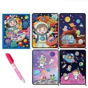 Pagine da colorare magiche con penna ad acqua 9