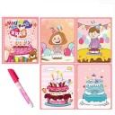 Pagine da colorare magiche con penna ad acqua 5