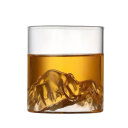Pahar din cristal original 200 ml 73 x 70 x 68 mm Motiv gravat al muntelui Fuji pe fund Pahar pentru whisky ceai cadou elegant 6