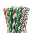 Pailles de Noël 25 pcs C602 11