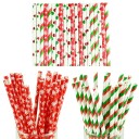 Pailles de Noël 25 pcs 1