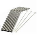 Pailles en acier inoxydable - 8 pcs 3
