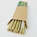 Pailles en bambou avec brosse 10 pcs 4