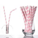 Pailles en papier 25 pcs C58 6