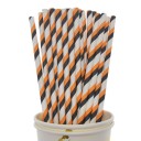 Pailles en papier pour Halloween 50 pcs 7