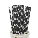 Pailles en papier pour Halloween 50 pcs 11