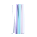 Pailles réutilisables avec brosses de nettoyage 6 pcs 4