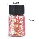 Paillettes lumineuses pour résine époxy Pigments pour briller dans l'obscurité Couleurs métalliques Effets UV Couleurs néon 3