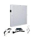 Painel LED para Terapia com Luz Vermelha 45W Lâmpada Infravermelha Fisioterapia Tratamento de Pele Regeneração Muscular Alívio da Dor 660nm 850nm 100-220V 1