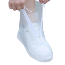 Pair of Non-Slip Waterproof Shoe Covers Rubber Rain Covers Reusable Footwear Protectors Moisture Protection 3
