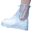 Paire de surchaussures antidérapantes et imperméables en caoutchouc Surchaussures pour la pluie Réutilisables Protections pour chaussures Protection contre l'humidité 4