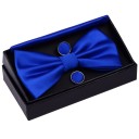 Pajarita, pañuelo y gemelos para hombre T1309 6