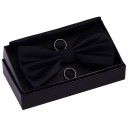 Pajarita, pañuelo y gemelos para hombre T1309 3