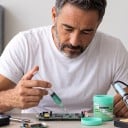 Pájecí tavidlo pasta NC-559-ASM 100 g Nevyplachovací Bez halogenů Dóza 6,6 x 7,7 cm Zelená Na opravy desek plošných spojů 8
