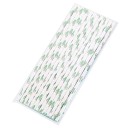 Pajitas de papel con estampado 25 uds C74 9