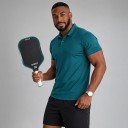 Pala da pickleball in fibra di carbonio con copertura Spessore 14 mm Termoformata Forma allungata Per potenza e rotazione 9