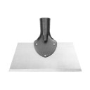 Pala de metal para maleza 25x10 cm Acero de manganeso Pala de jardín multifuncional Pala descongeladora de acero inoxidable para plantar y limpiar la tierra 1