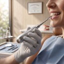 Palanca de extracción dental (elevador) con punta recta de 4 mm de acero inoxidable, plateada, instrumento quirúrgico para extracción de dientes en odontología 8