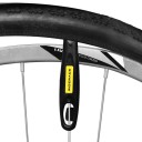 Palancas para neumáticos de bicicleta 10 cm Ultralight material POM resistente 1 par Herramienta para cambio de cámara con desinflador Herramienta 3