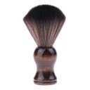 Pălăria moale de bărbierit 10,5 x 3,5 cm Pălărie de bărbierit din nailon cu mâner din lemn Pălărie de spumare pentru salon de bărbierit și utilizare 1