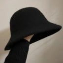 Pălărie de lână călduroasă pentru femei, Mărime universală, Lână, poliester, Pălărie de iarnă călduroasă, Accesoriu elegant pentru toamnă 1