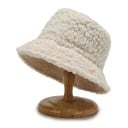 Pălărie unisex din lână 56–58 cm Lână de miel Pălărie elegantă și călduroasă pentru iarnă Acoperitoare moale și călduroasă 2