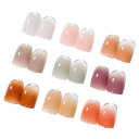 Palet med 9 stk gradient malergeler til negle UV LED Overgangsfarver til ombré og detaljeret dekoration DIY og salon 3