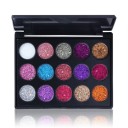 Paleta de sombras de ojos con purpurina 7