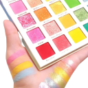 Paleta de sombras de olhos brilhantes e mate 30 cores Sombras de olhos brilhantes Sombras de olhos mate Sombras ultra pigmentadas Longa duração À 2