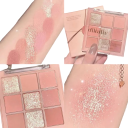 Paleta de sombras de olhos Sombras de olhos brilhantes 2