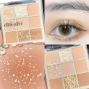 Paleta de sombras de olhos Sombras de olhos brilhantes 3