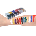 Palete de cores oleosas para o rosto 3