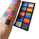 Palete de cores para o rosto e corpo 2