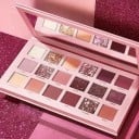 Paletka očných tieňov 18 farieb so zrkadlom Trblietavé perleťové aj matné nude odtiene Vysoko pigmentované dlhotrvajúce líčenie 5