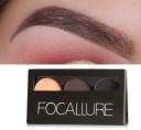 Palette à sourcils - 3 teintes 4