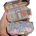 Palette di ombretti di lusso Ombretti brillanti 5 colori Waterproof 3