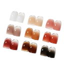 Palette mit gradienten Nagelmalgelen 9 Farben UV LED für Ombre-Übergänge und detaillierte Verzierungen Professionell und für Zuhause 2