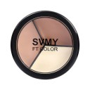 Palette waterproof multifonctionnelle pour le contour, correcteur et illuminateur de visage Correcteur crémeux pour une couverture durable des imperfections de la peau 2