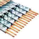 Paliças de bateria profissionais 5A 1 par de paliças de qualidade para baterias acústicas e eletrónicas, ideais para treino e concertos 5