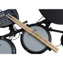 Paliças de bateria profissionais 5B 1 par, robustas, para baterias acústicas e eletrónicas, ideais para um jogo forte e dinâmico 1